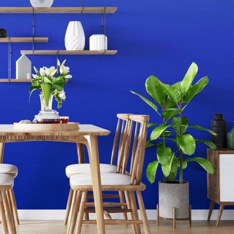 Papel de Parede Adesivo Degradê Azul Escuro N05142