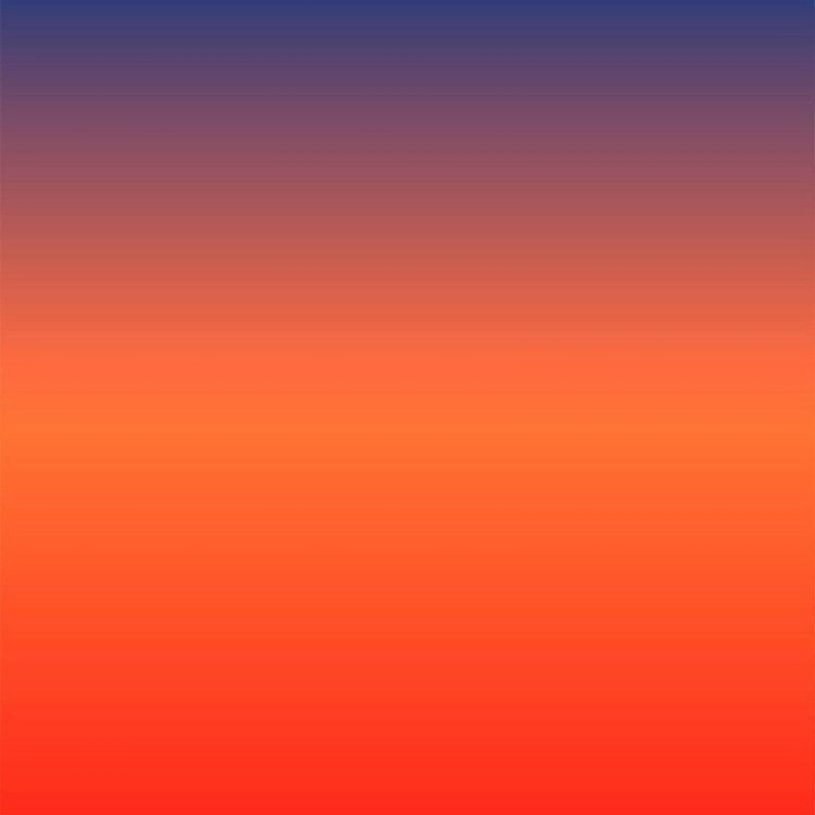 Papel de Parede Adesivo degradê azul laranja...