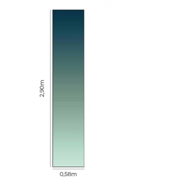 Papel de Parede Adesivo Degradê Azul N07161