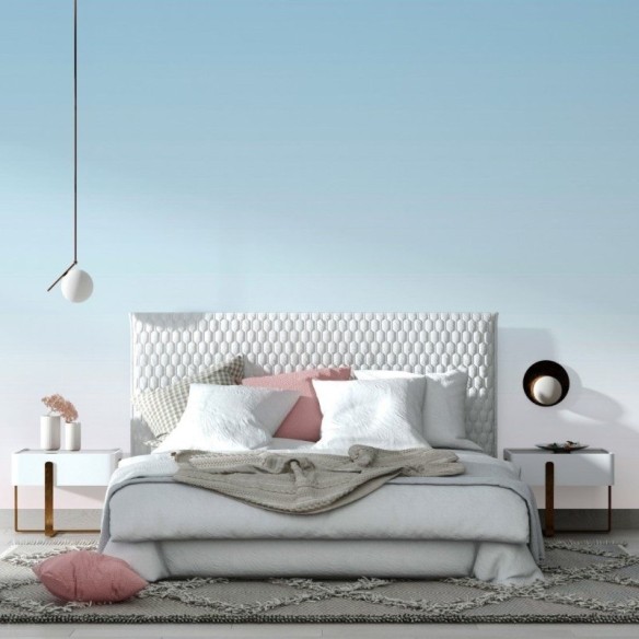 Papel de Parede Adesivo degradê azul pastel N014169
