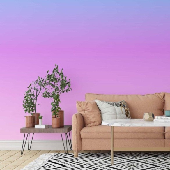 Papel de Parede Adesivo degradê azul roxo N014074