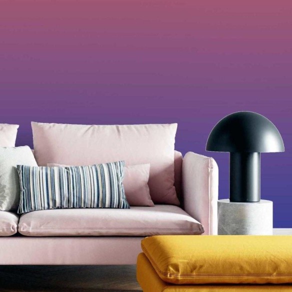 Papel de Parede Adesivo Degradê Coral Roxo e Azul N05162