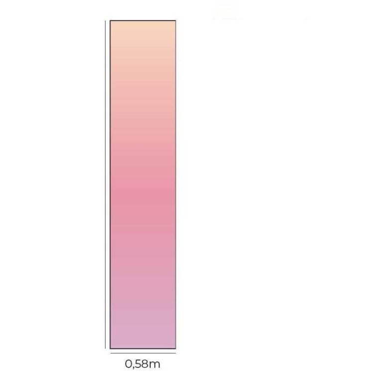 Papel de Parede Adesivo Degradê Laranja e Rosa...
