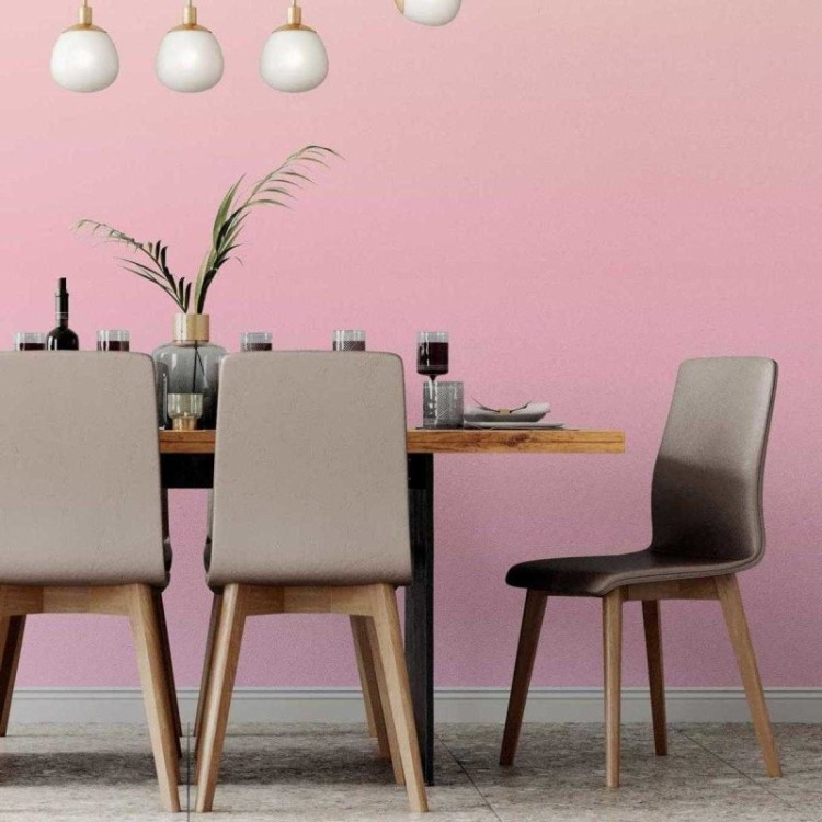 Papel de Parede Adesivo Degradê Laranja e Rosa...