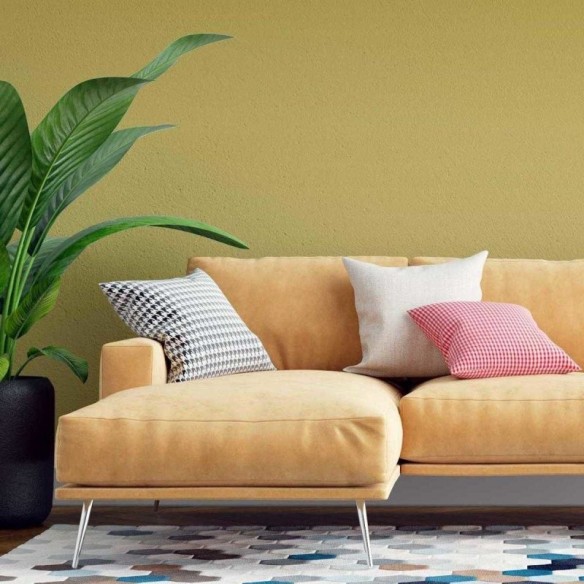Papel de Parede Adesivo Degradê Marrom e Amarelo N07160