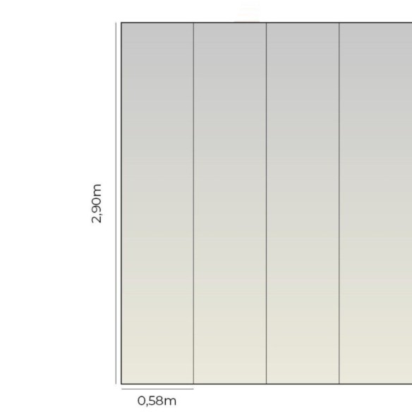 Papel de Parede Adesivo degradê neutro N014168
