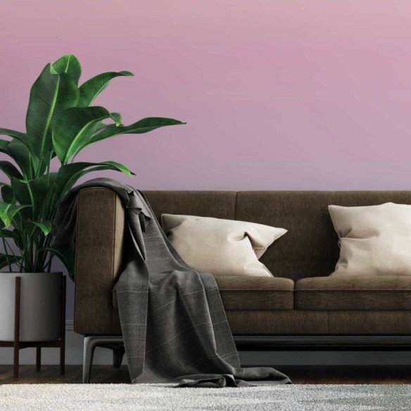 Papel de Parede Adesivo Degradê Rosa  Amarelo e Azul N07150