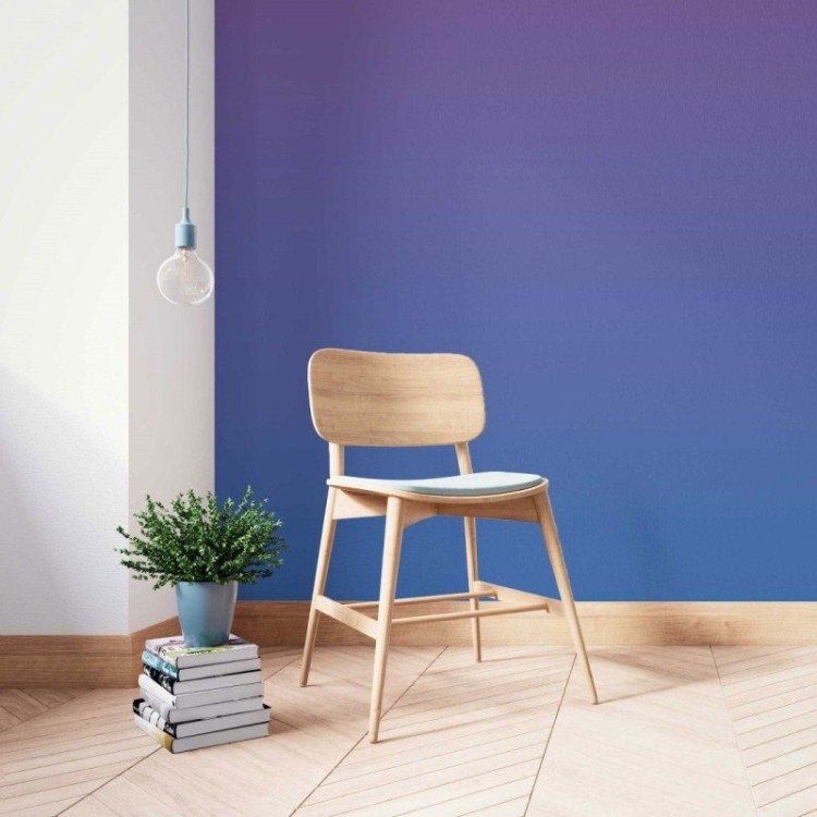 Papel de Parede Adesivo Degradê Rosa Azul N014008