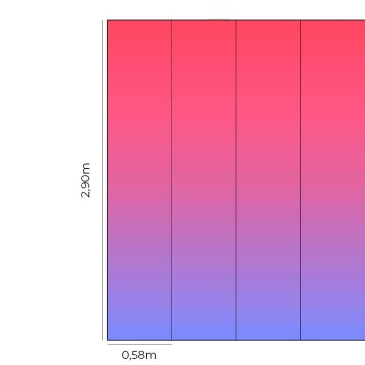 Papel de Parede Adesivo degradê rosa azul N014070