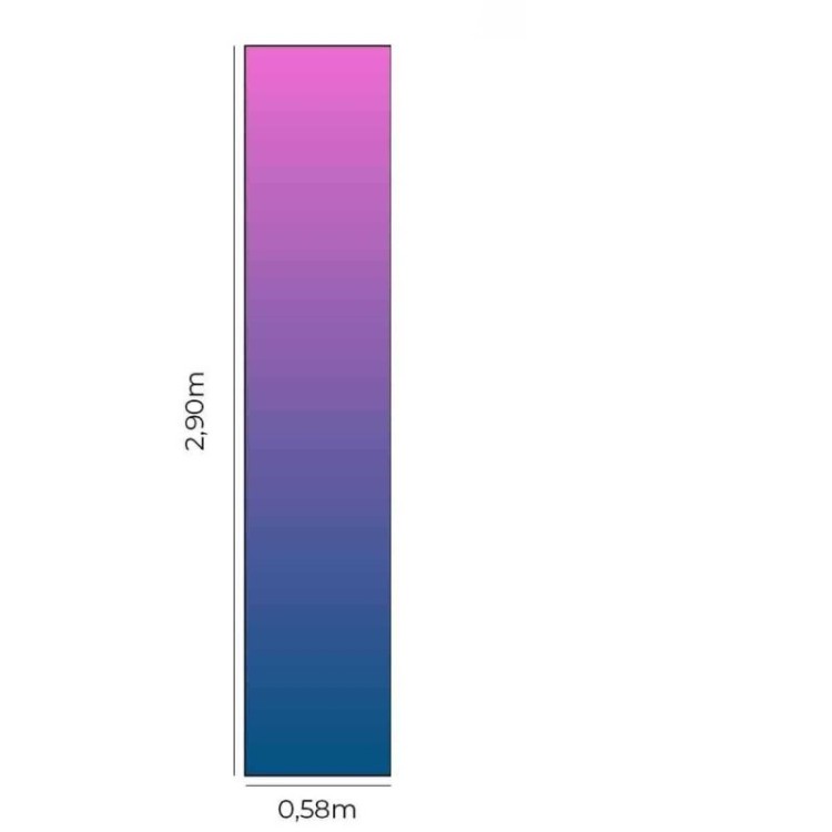 Papel de Parede Adesivo Degradê Rosa e Azul N05166