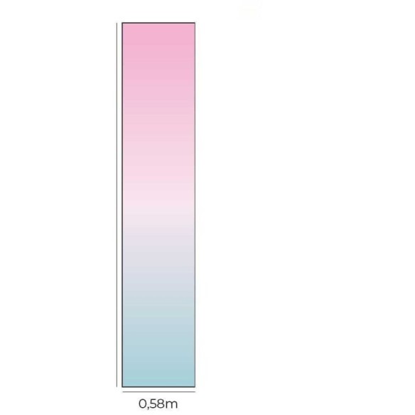 Papel de Parede Adesivo Degradê Rosa e Azul N07142