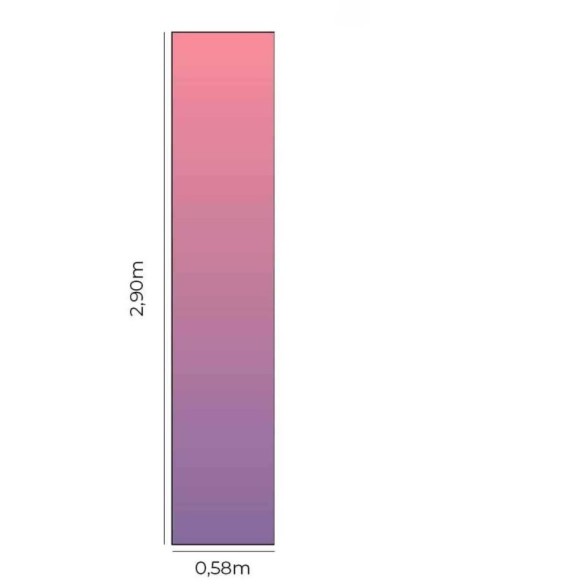 Papel de Parede Adesivo Degradê Rosa e Lilás N05183