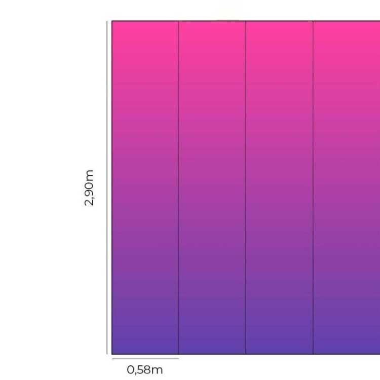 Papel de Parede Adesivo Degradê Rosa e Roxo N05170