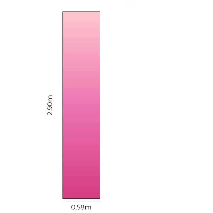 Papel de Parede Adesivo Degradê Rosa N05141