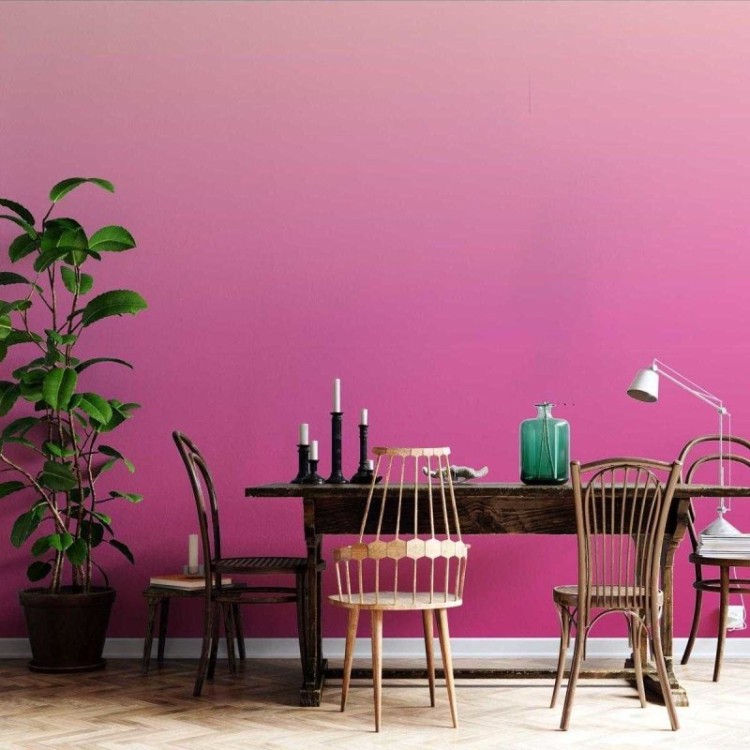 Papel de Parede Adesivo Degradê Rosa N05141