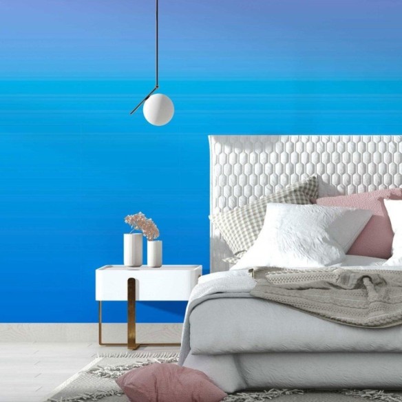Papel de Parede Adesivo degradê roxo azul N014075