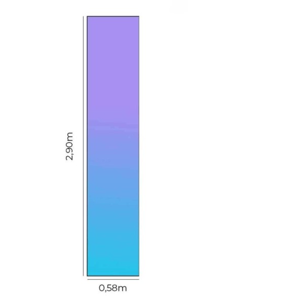Papel de Parede Adesivo Degradê Roxo e Azul N05175