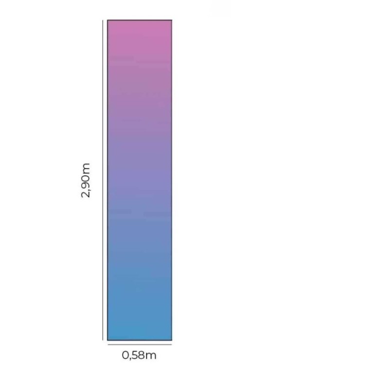 Papel de Parede Adesivo Degradê Roxo Rosa e...