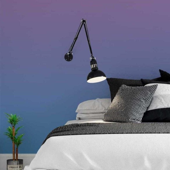 Papel de Parede Adesivo Degradê Roxo Rosa e Azul N05178
