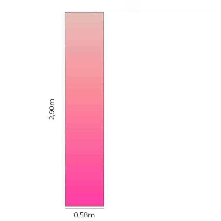 Papel de Parede Adesivo Degradê Salmão e Rosa...