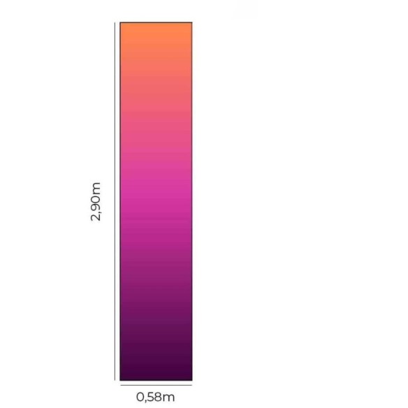 Papel de Parede Adesivo Degradê Sunrise  N05150