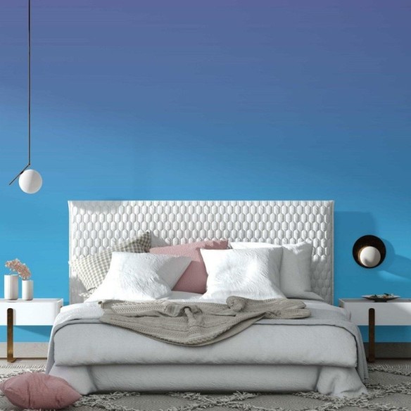 Papel de Parede Adesivo Degradê Tons de Azul N014007