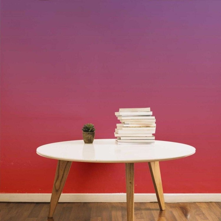 Papel de Parede Adesivo Degradê Vermelho e Roxo...