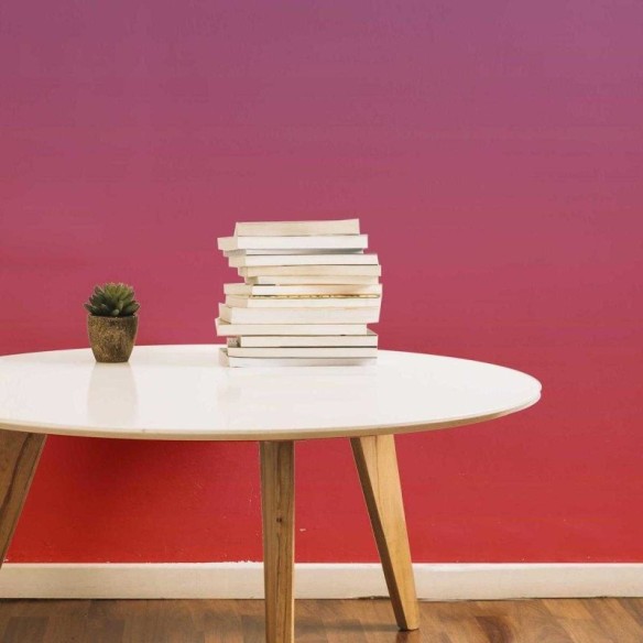 Papel de Parede Adesivo Degradê Vermelho e Roxo N05160