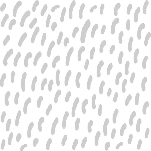 Papel de Parede Adesivo Desenho à Mão Cinza e Branco N08114