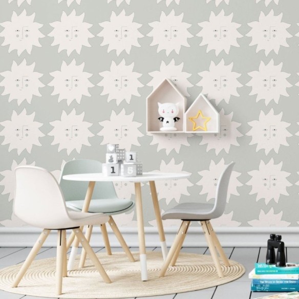 Papel de Parede Adesivo Deus Sol N019059