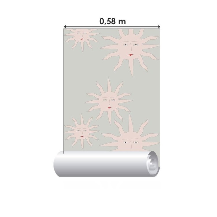 Papel de Parede Adesivo Deus Sol N019062