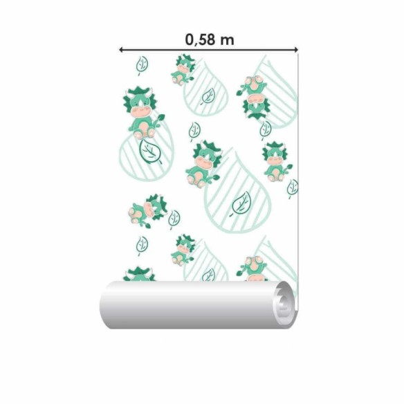 Papel de Parede Adesivo Dinossauro N547P