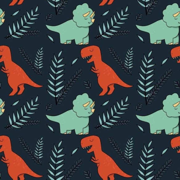 Papel de Parede Adesivo Dinossauros Infantil N05099