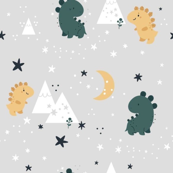 Papel de Parede Adesivo Dinossauros Montanhas N06126