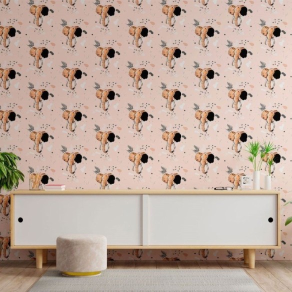 Papel de Parede Adesivo Elefantes N013125