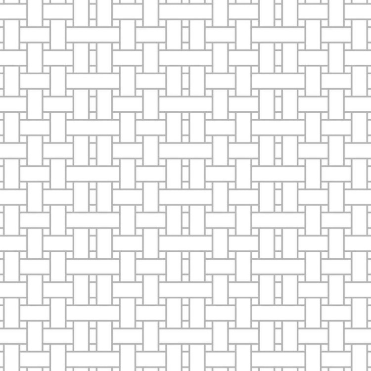 Papel de Parede Adesivo Entrelaçado Cinza e...