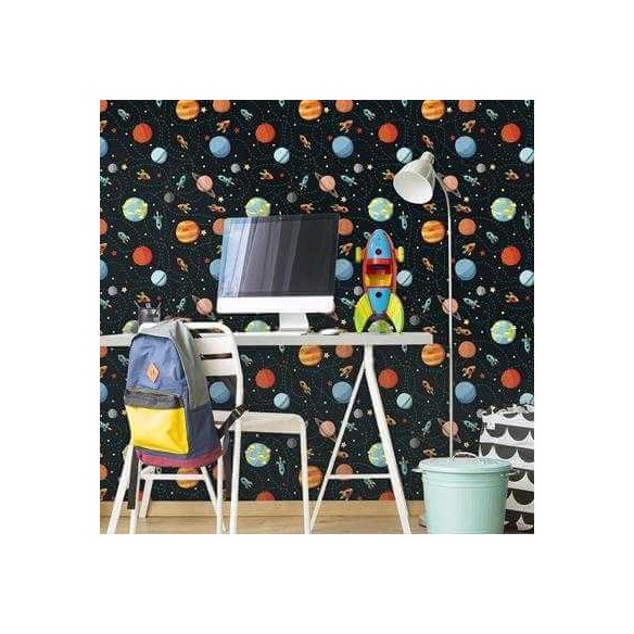 Papel de Parede Adesivo Espaço 146082746