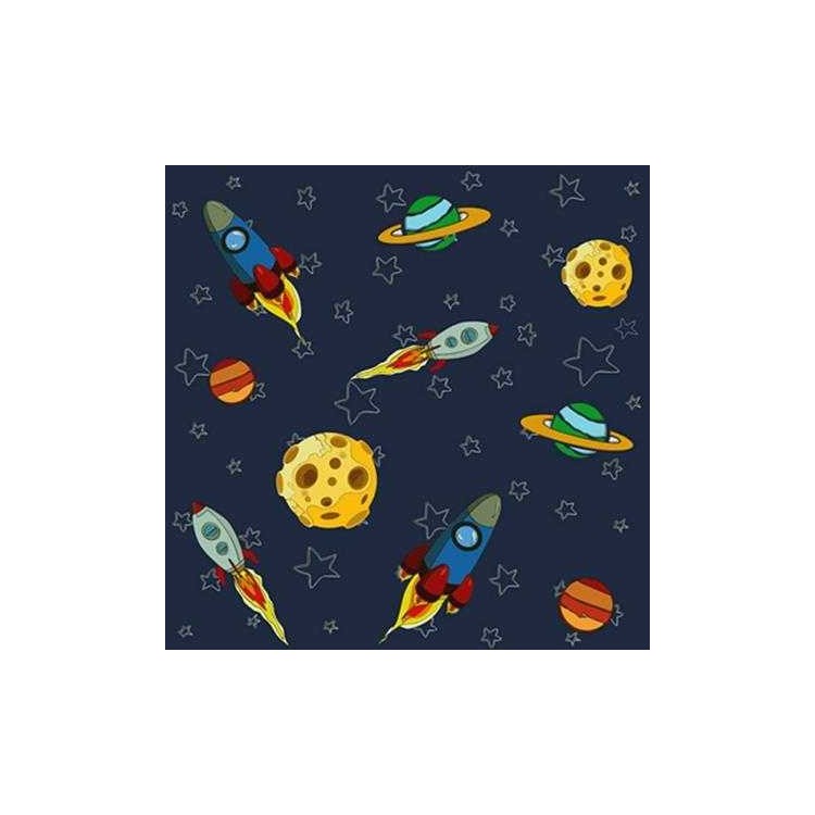 Papel de Parede Adesivo Espaço 9094