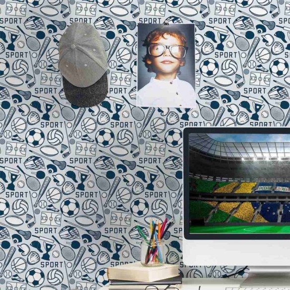 Papel de Parede Adesivo Esporte Futebol 281634533