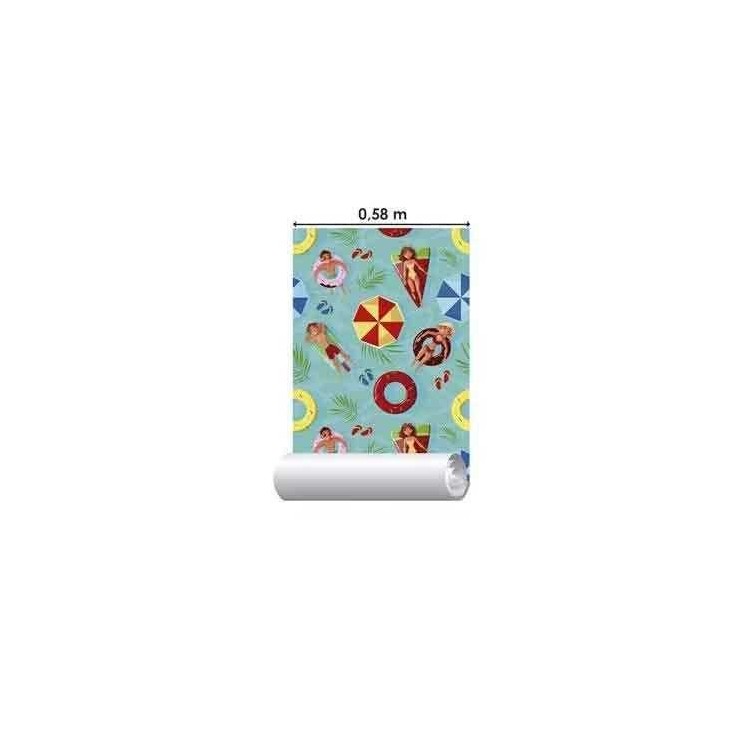 Papel de Parede Adesivo Esporte N359