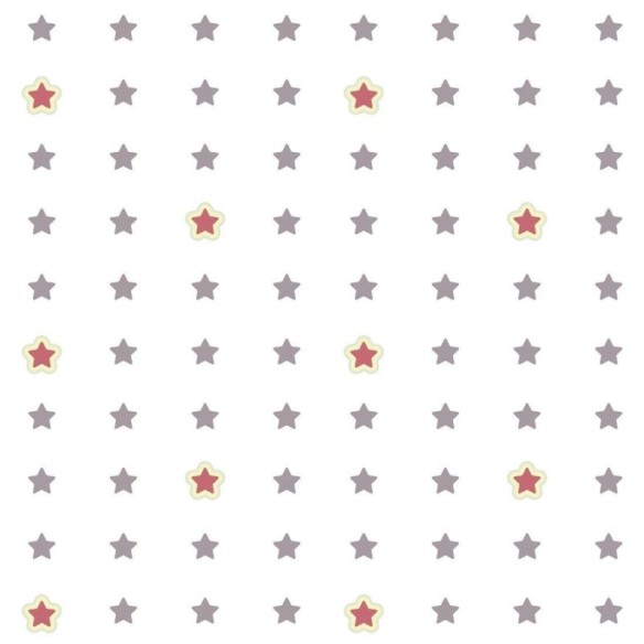 Papel de Parede Adesivo Estelas Mini N018063