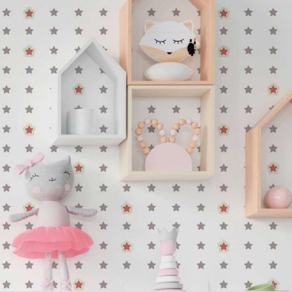 Papel de Parede Adesivo Estelas Mini N018063