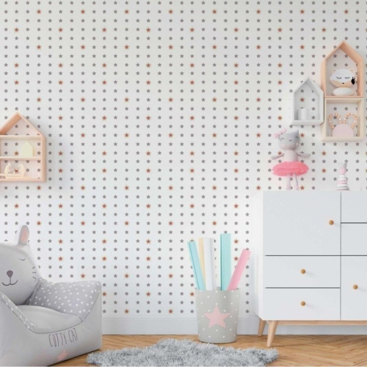 Papel de Parede Adesivo Estelas Mini N018063