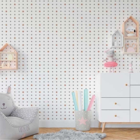 Papel de Parede Adesivo Estelas Mini N018063