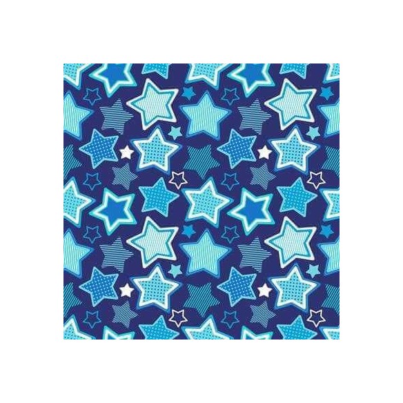 Papel de Parede Adesivo Estrela Azul 198901