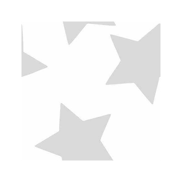 Papel de Parede Adesivo Estrela Cinza 54451
