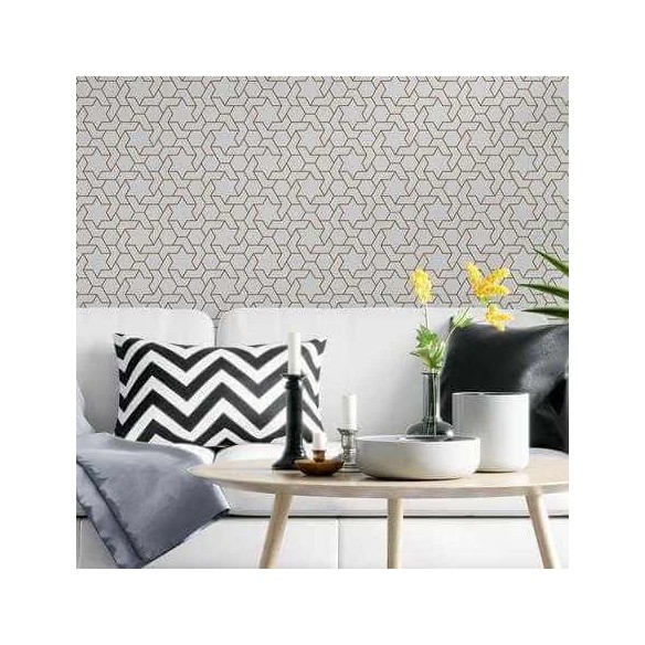 Papel de Parede Adesivo Estrela Davi N100