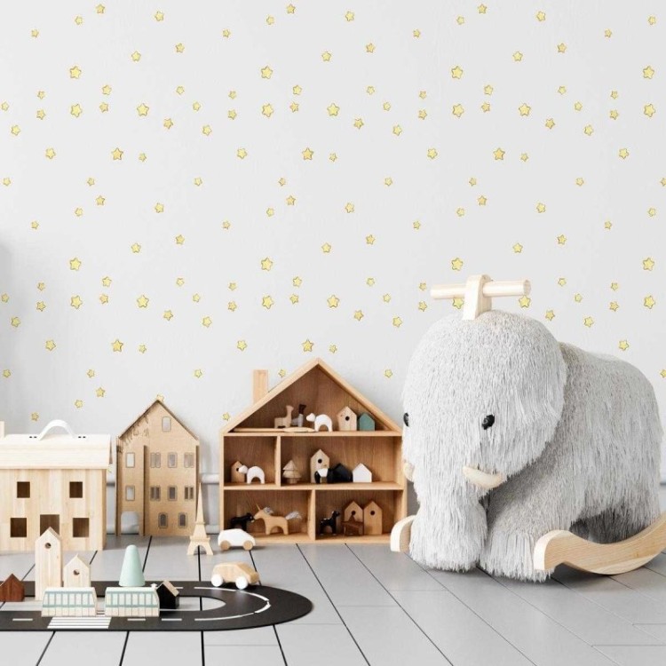 Papel de Parede Adesivo Estrela Minimalista N04069