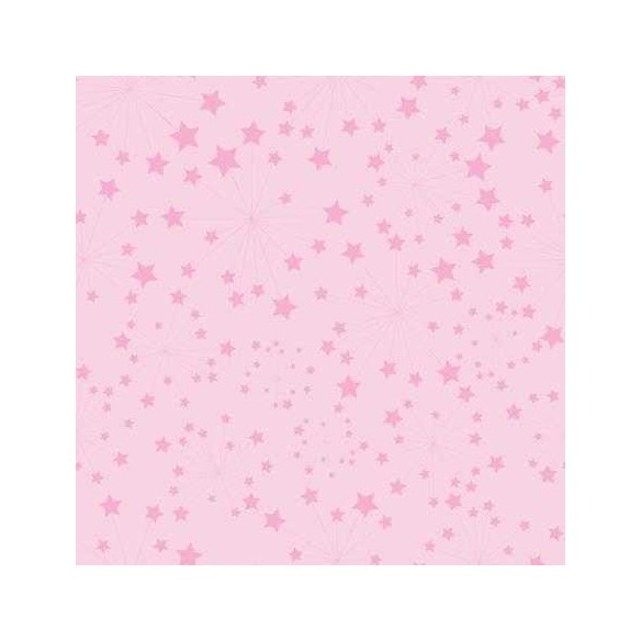 Papel de Parede Adesivo Estrela Rosa 060814