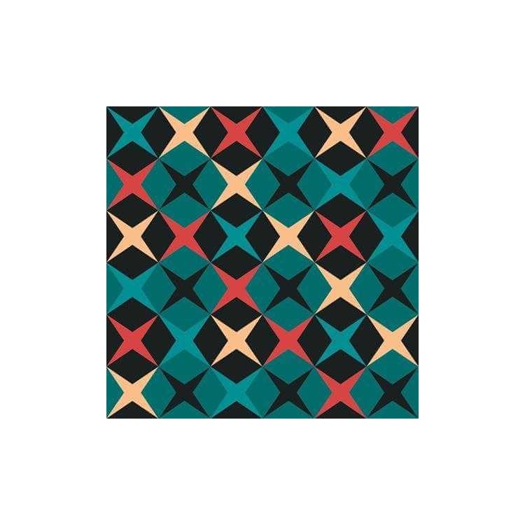 Papel de Parede Adesivo Estrela Verde 162416